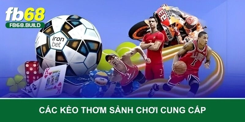 Các kèo thơm sảnh chơi cung cấp