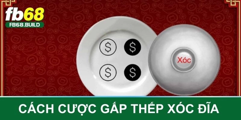 Phương pháp cược gấp thếp xóc đĩa