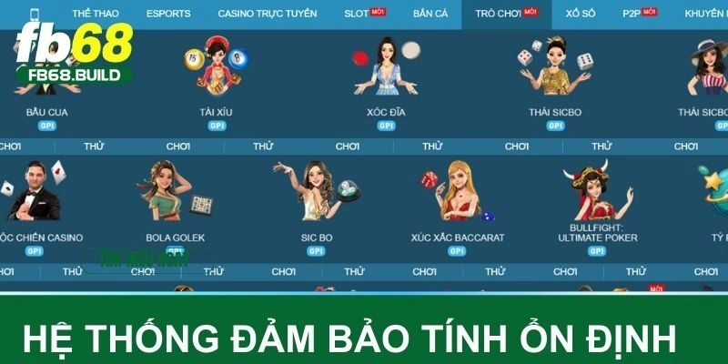 Hệ thống đảm bảo tính ổn định