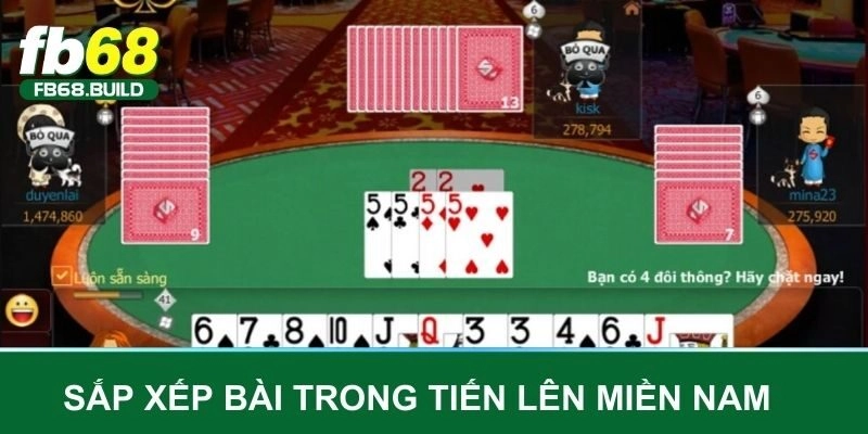 Sắp xếp bài dễ dàng trong game